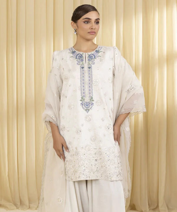 Sapphire Embroidered Lawn