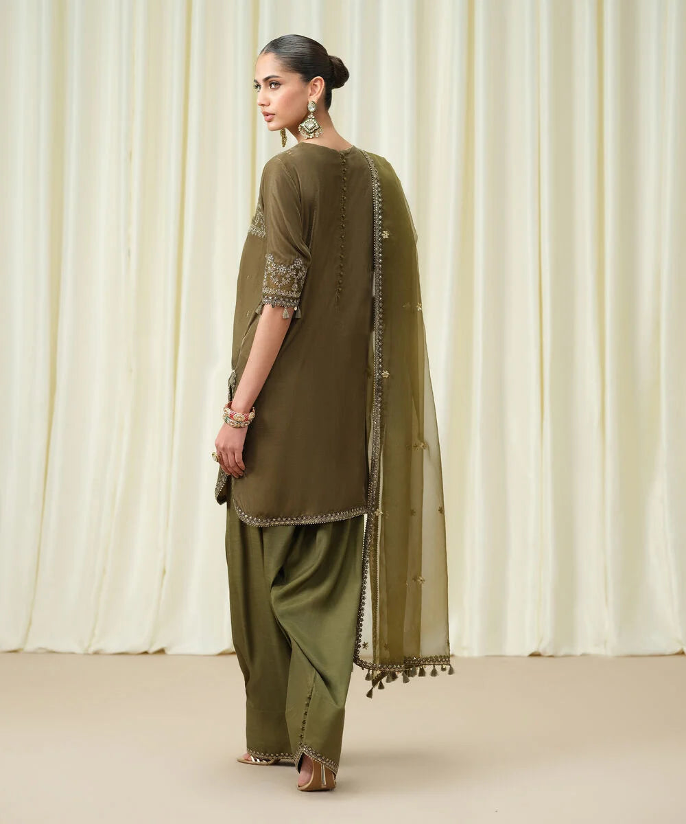 3Pc Embroidered Suit by Sapphire