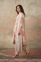 3-PC Embroidered Luxury Suit By Charizma