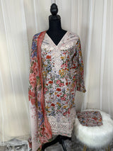 Luxury Embroidered Lawn Ready To Ship