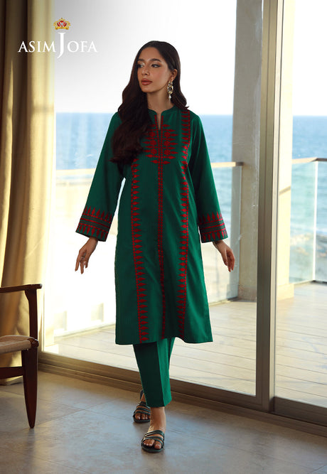 Asim Jofa Embroidered 2pc Suit