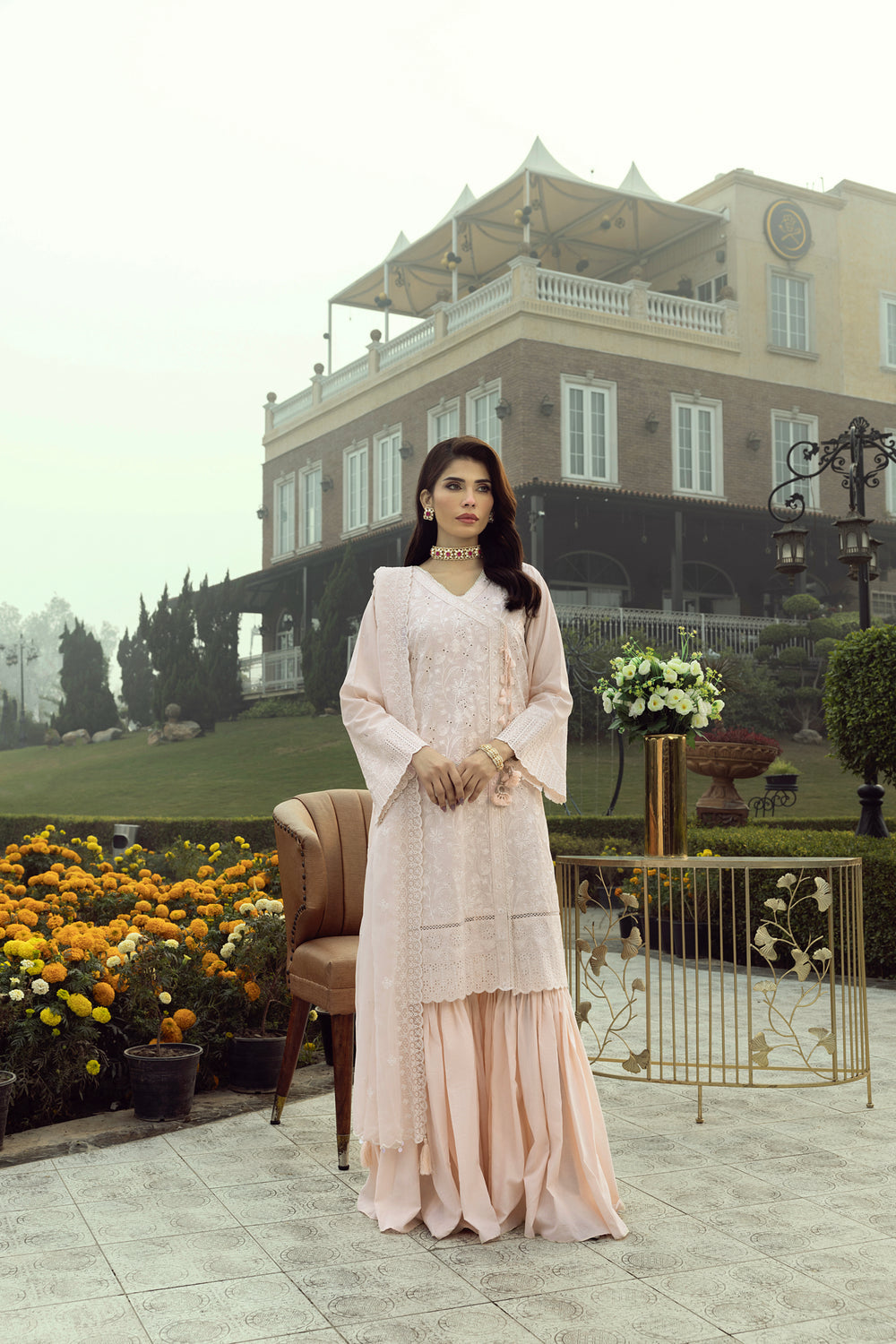 Lakhany 3pc Embroidered Suit