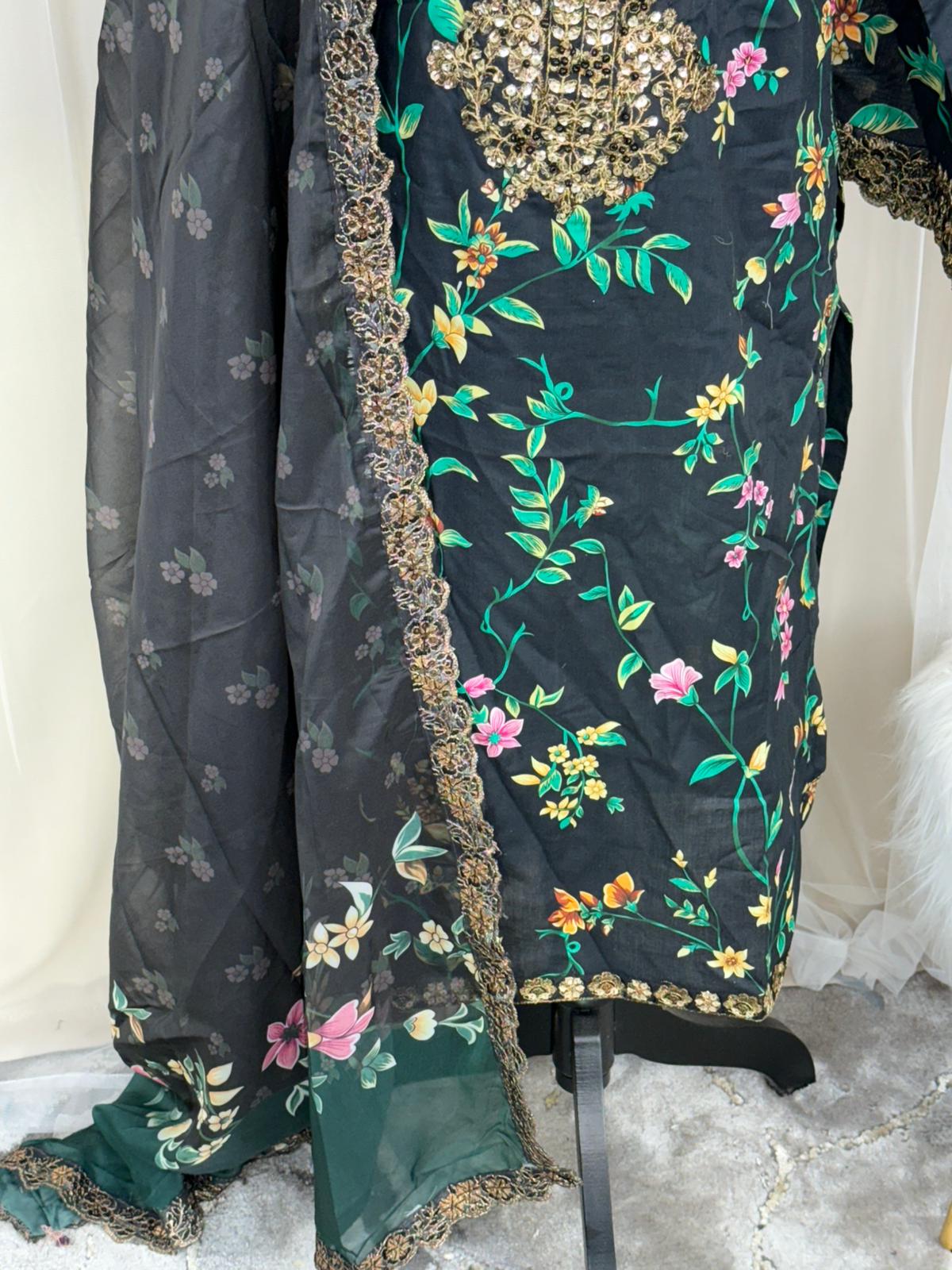 Luxury Embroidered Lawn Ready To Ship