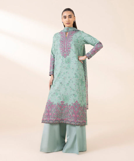 Sapphire Embroidered Lawn