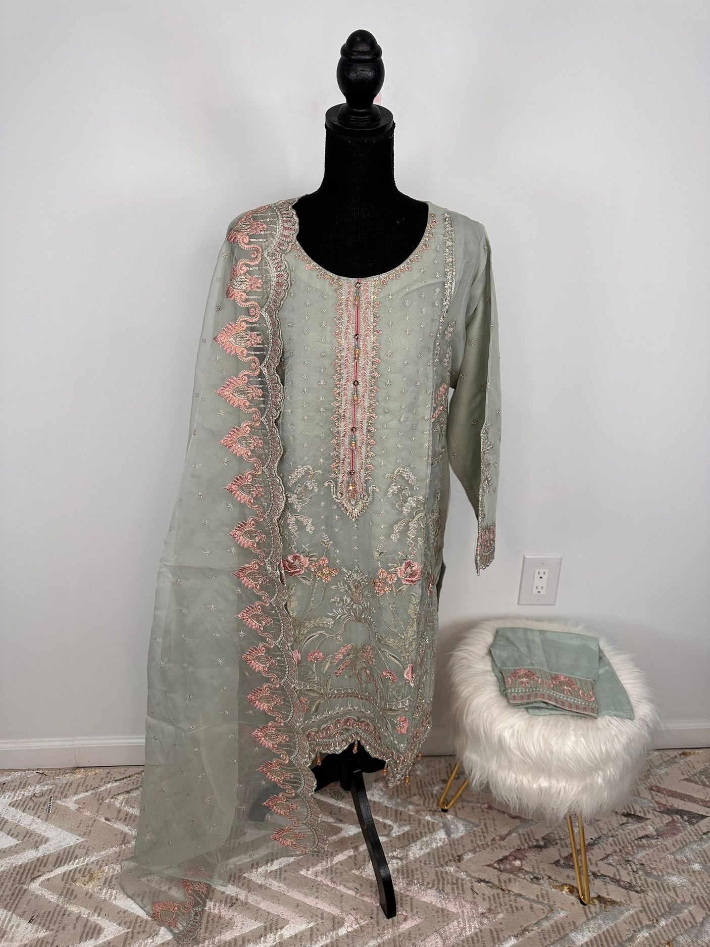 Pakistani Embroidered Party wear Ready To Ship
