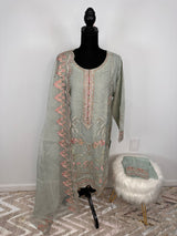 Pakistani Embroidered Party wear Ready To Ship