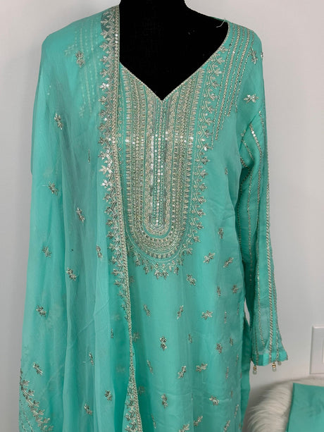 Pakistani Embroidered Party wear Ready To Ship