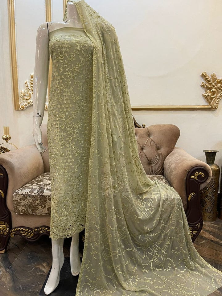 New Pure Chiffon Bareeze Ready To Ship