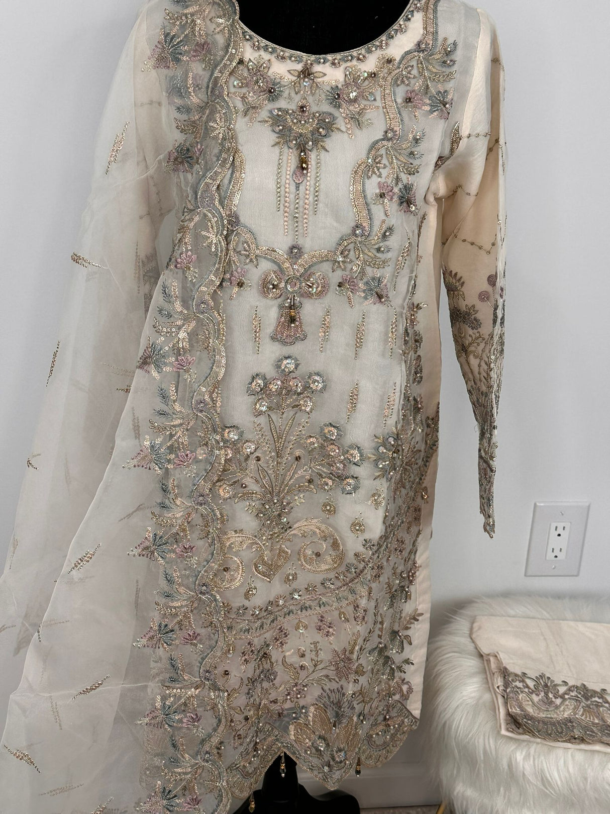 Organza  Party wear Ready To Ship