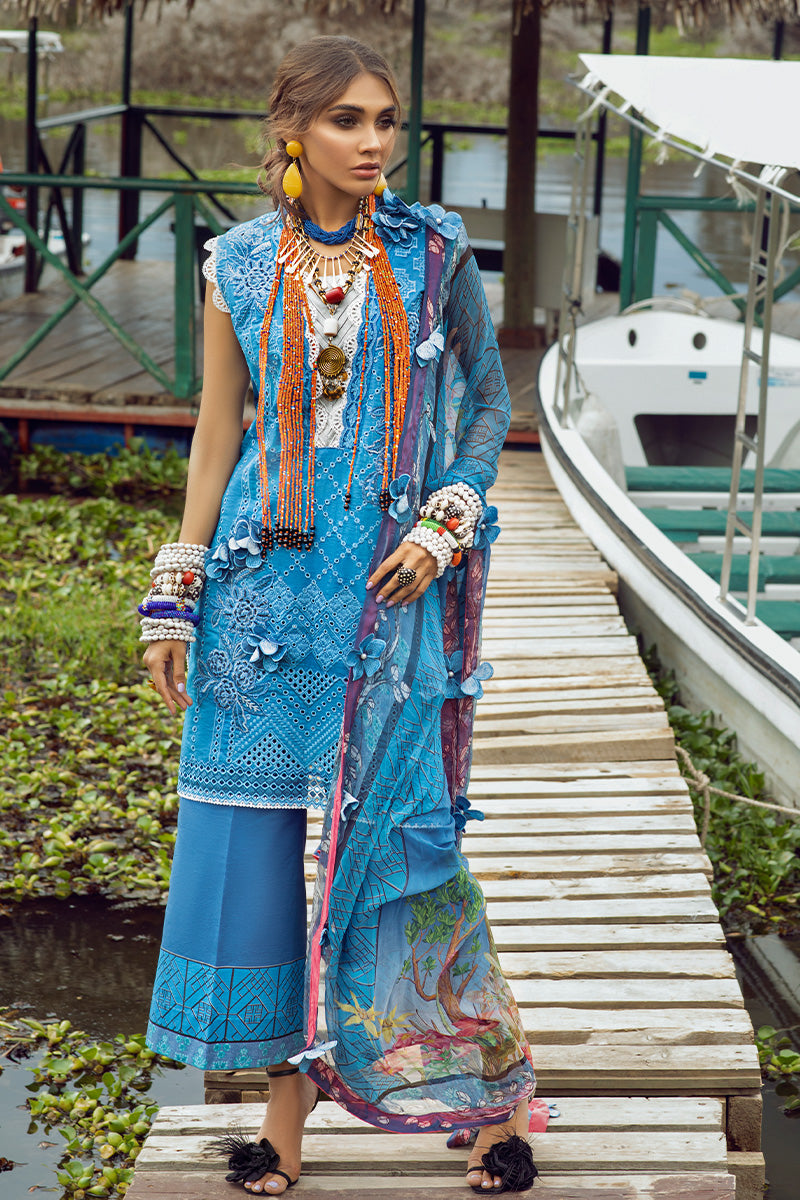 Mushq Embroidered Lawn Collection-100% Original Guaranteed