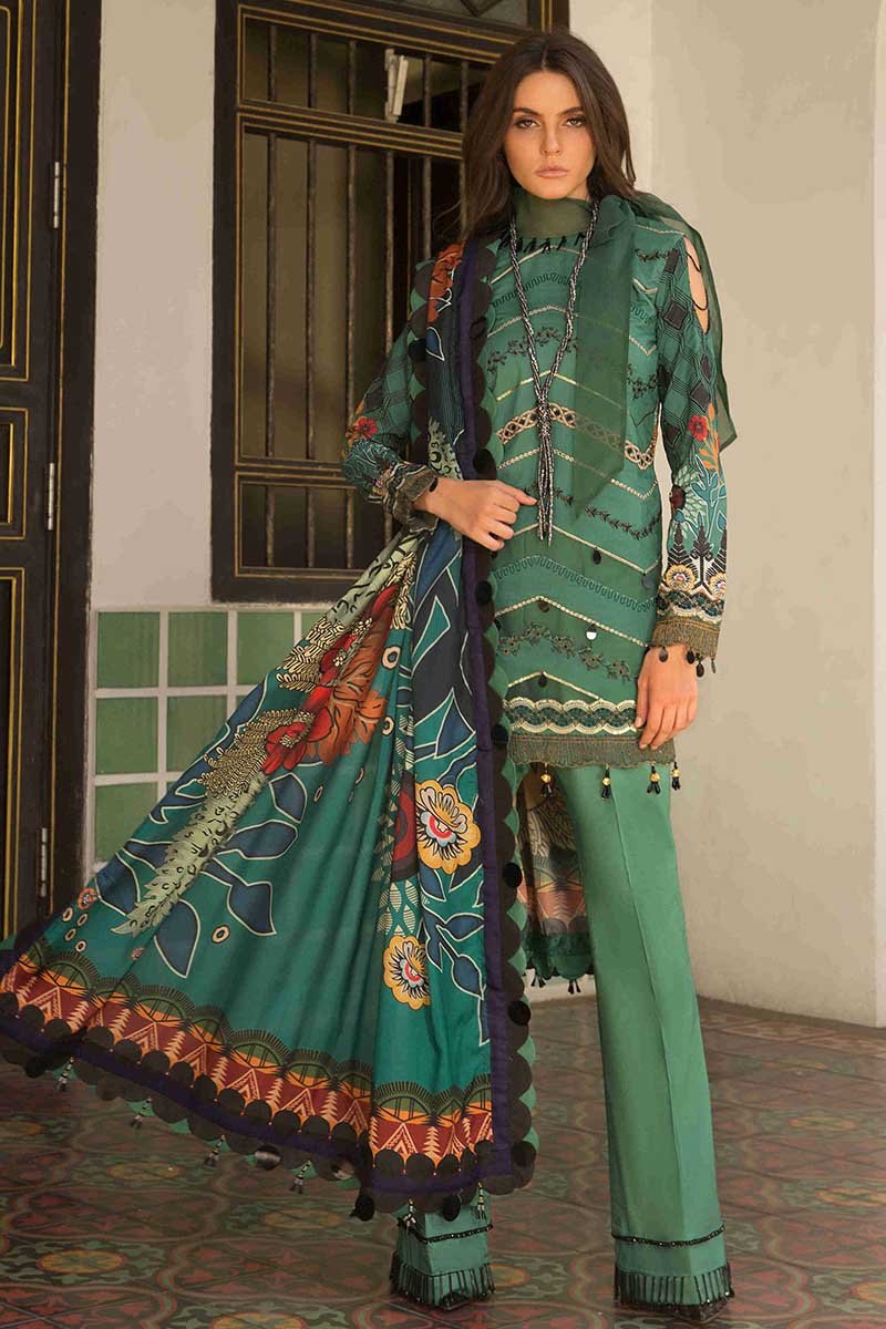 Carnation by Rang Rasiya Embroidered Lawn-100% Original Guarantee