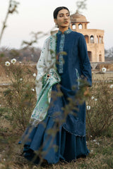 Zara Shahjahan Luxury Lawn 100% Original