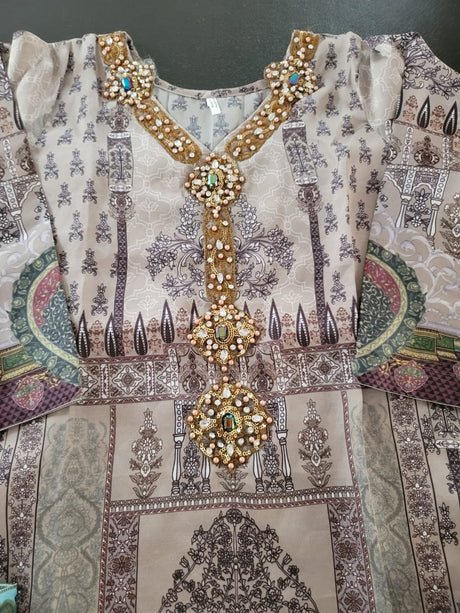 Pakistani Stitched Embroidery Party Wear Dresses Ready To Ship