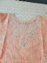 Pakistani Stitched Embroidery Party Wear Dresses Ready To Ship