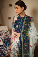 ELAN Embroidered Lawn Collection 100% Original