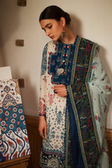 ELAN Embroidered Lawn Collection 100% Original