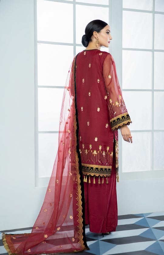 Alizeh Embroidered Chiffon Collection 2021-100% Original Guaranteed