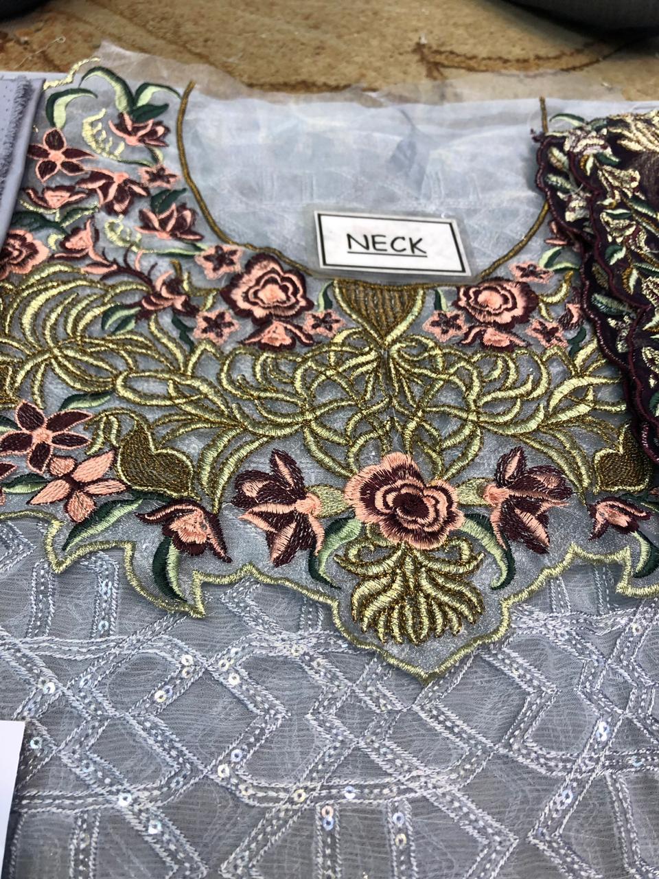 Pakistani Stitched Embroidery Party Wear Dresses Ready To Ship