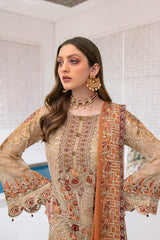 Minhal Luxury Chiffon Embroidered 2021 -100% Original Guaranteed