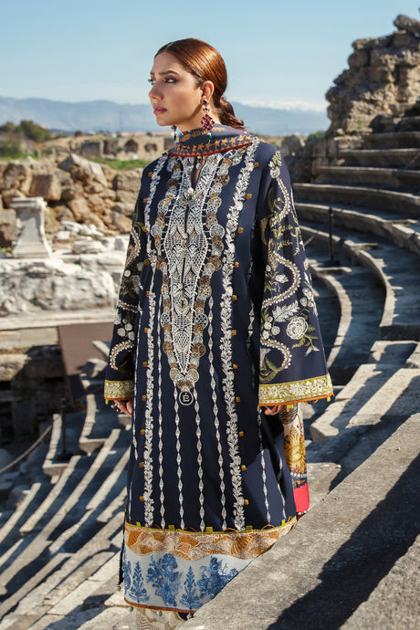 ELAN Embroidered Lawn Collection 100% Original