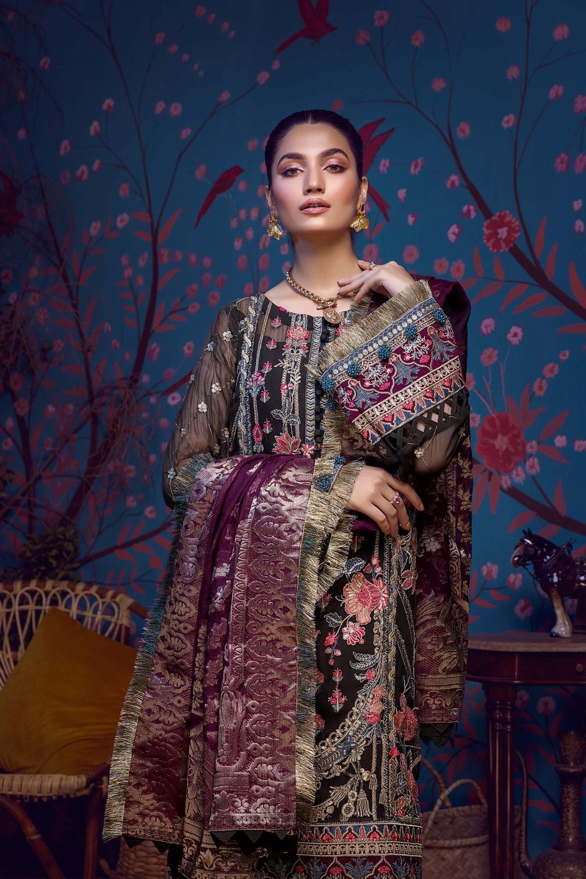 Barroco by Adan’s Libas Chiffon Collection -100% Original Guaranteed