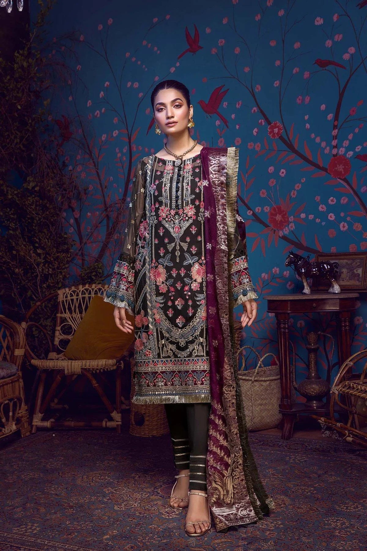 Barroco by Adan’s Libas Chiffon Collection -100% Original Guaranteed