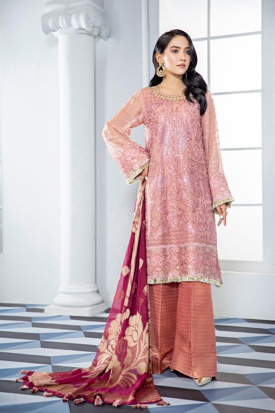 Alizeh Embroidered Chiffon Collection 2021-100% Original Guaranteed