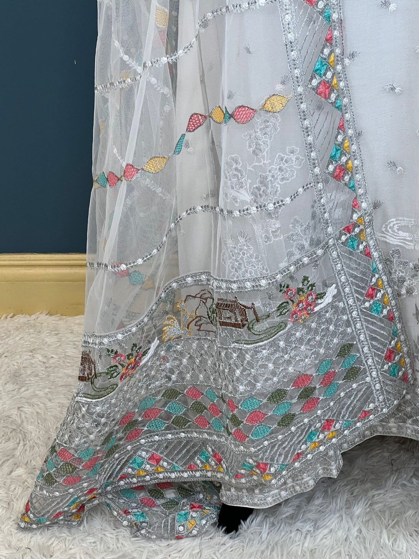 Pakistani Embroidered Party wear  Ready To Ship