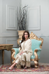 Chantilly Tawakkal White chiffon Collection 100% Original