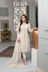 Chantilly Tawakkal White chiffon Collection 100% Original