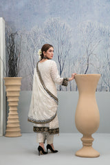 Chantilly Tawakkal White chiffon Collection 100% Original