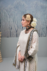 Chantilly Tawakkal White chiffon Collection 100% Original