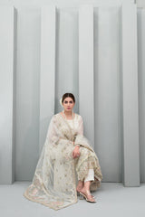 Chantilly Tawakkal White chiffon Collection 100% Original