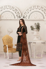 Tawakkal sumptuous serenity embroidered chiffon 2021 -100% original guaranteed