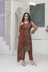 Goncha by Tawakkal Chiffon Embroidered 100% Original Guaranteed