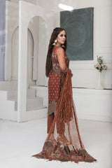 Goncha by Tawakkal Chiffon Embroidered 100% Original Guaranteed