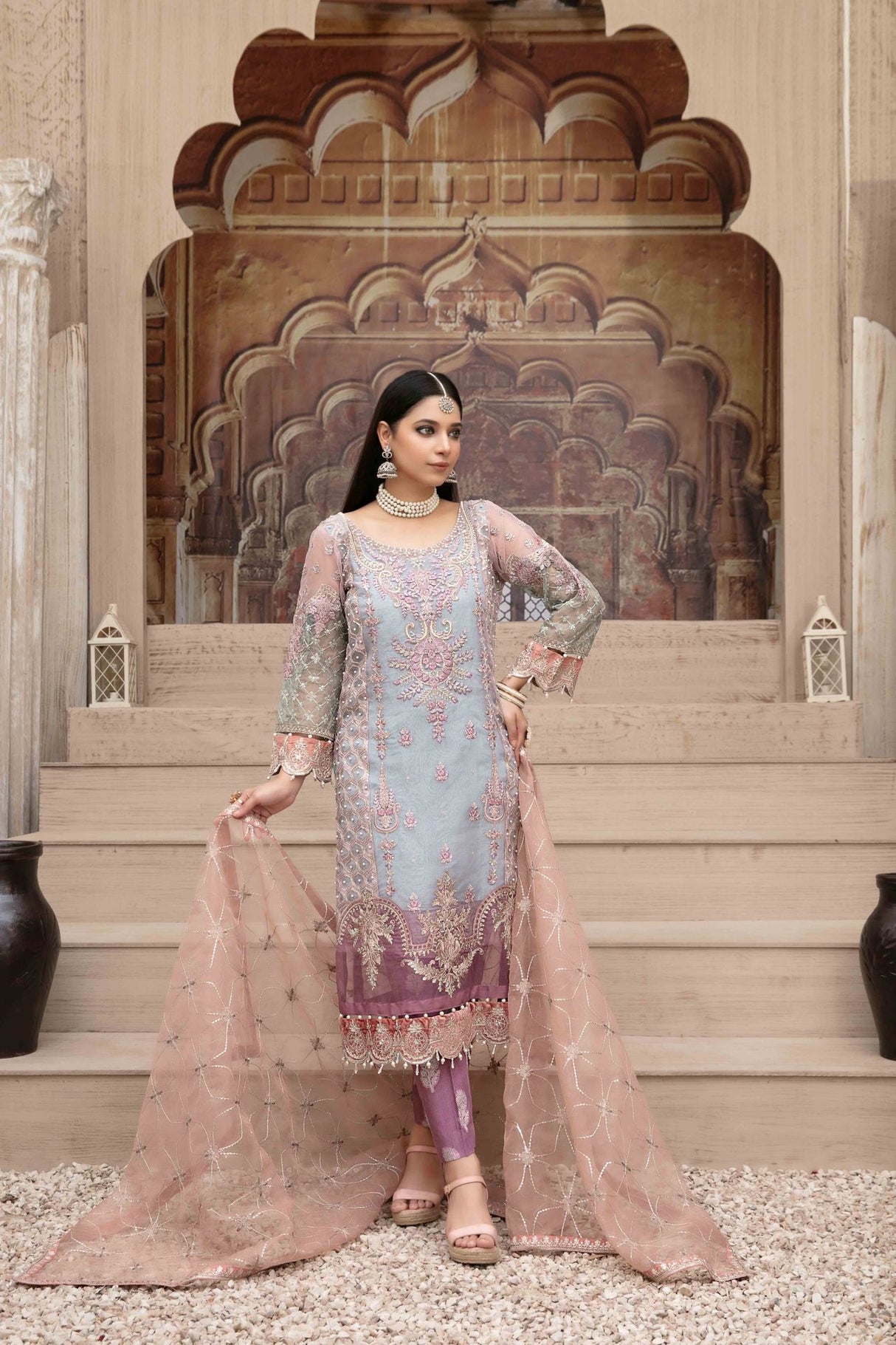 Tawakkal Chiffon Embroidered Collection 2021 -100% Original Guaranteed