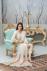 Chantilly Tawakkal White chiffon Collection 100% Original