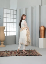 Chantilly Tawakkal White chiffon Collection 100% Original