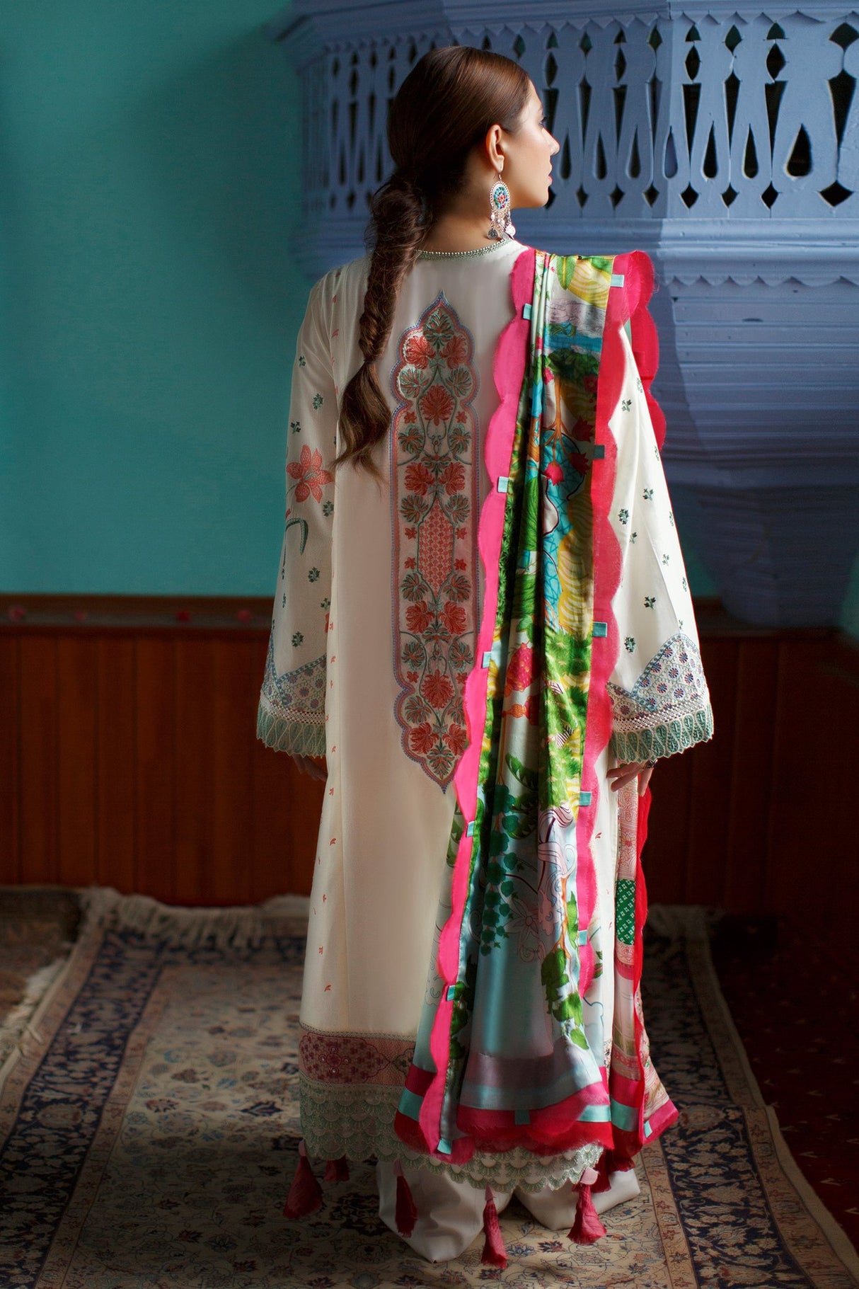 ELAN Embroidered Lawn Collection 2021 -100% Original Guaranteed