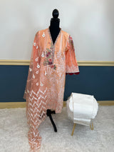 Pakistani Stitched Embroidery Party Wear Dresses Ready To Ship