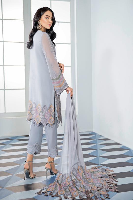 Alizeh Embroidered Chiffon Collection 2021-100% Original Guaranteed
