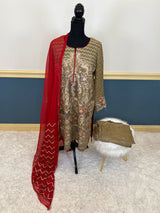 Pakistani Embroidered Party wear  Ready To Ship