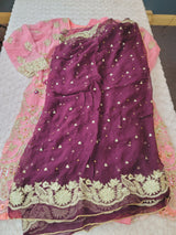 Pakistani Stitched Embroidery Party Wear Dresses Ready To Ship