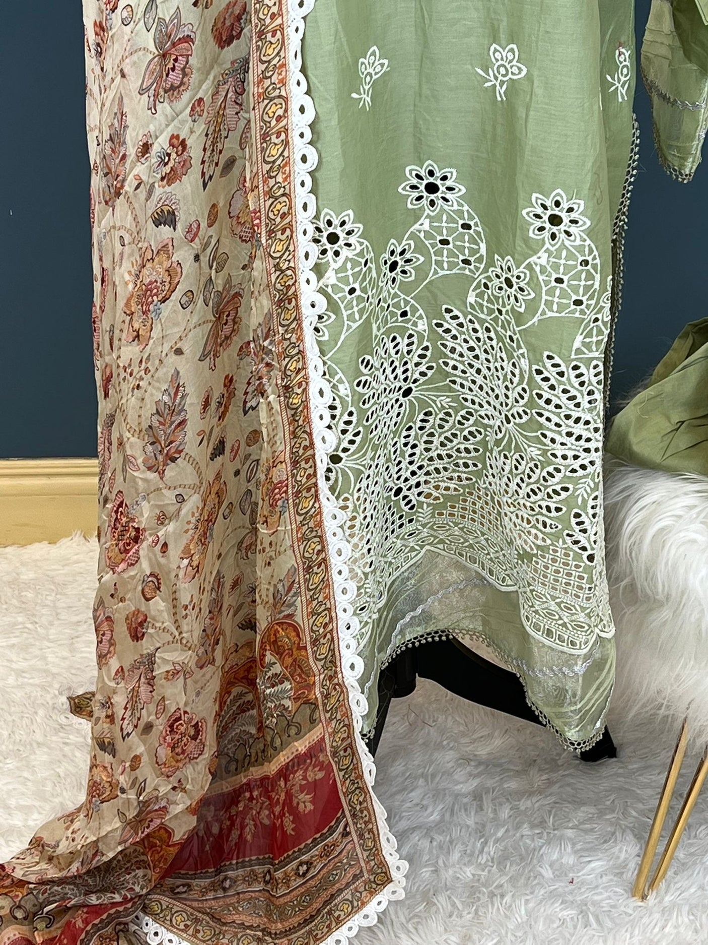 Pakistani Stitched Embroidery Party Wear Dresses Ready To Ship