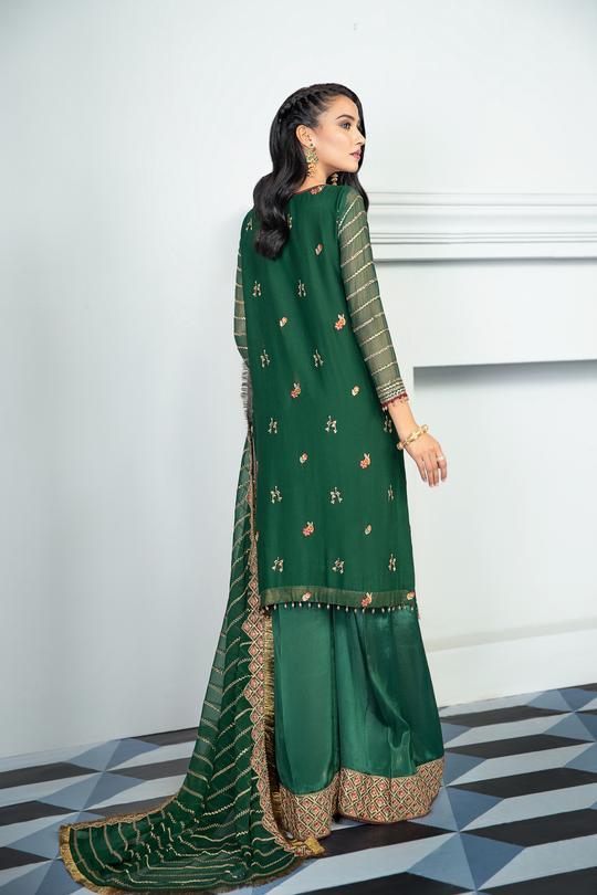 Alizeh Embroidered Chiffon Collection 2021-100% Original Guaranteed