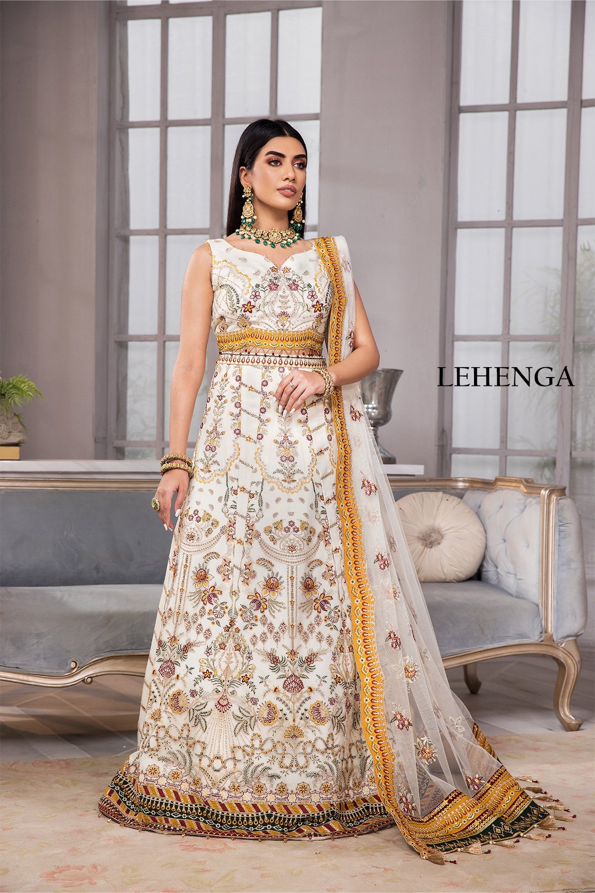 Vasl E Miras by Alizeh Embroidered Collection 100% Original