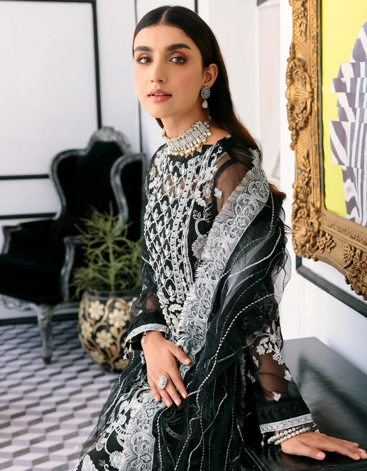 Lefesta premium hand work collection By Emaan Adeel