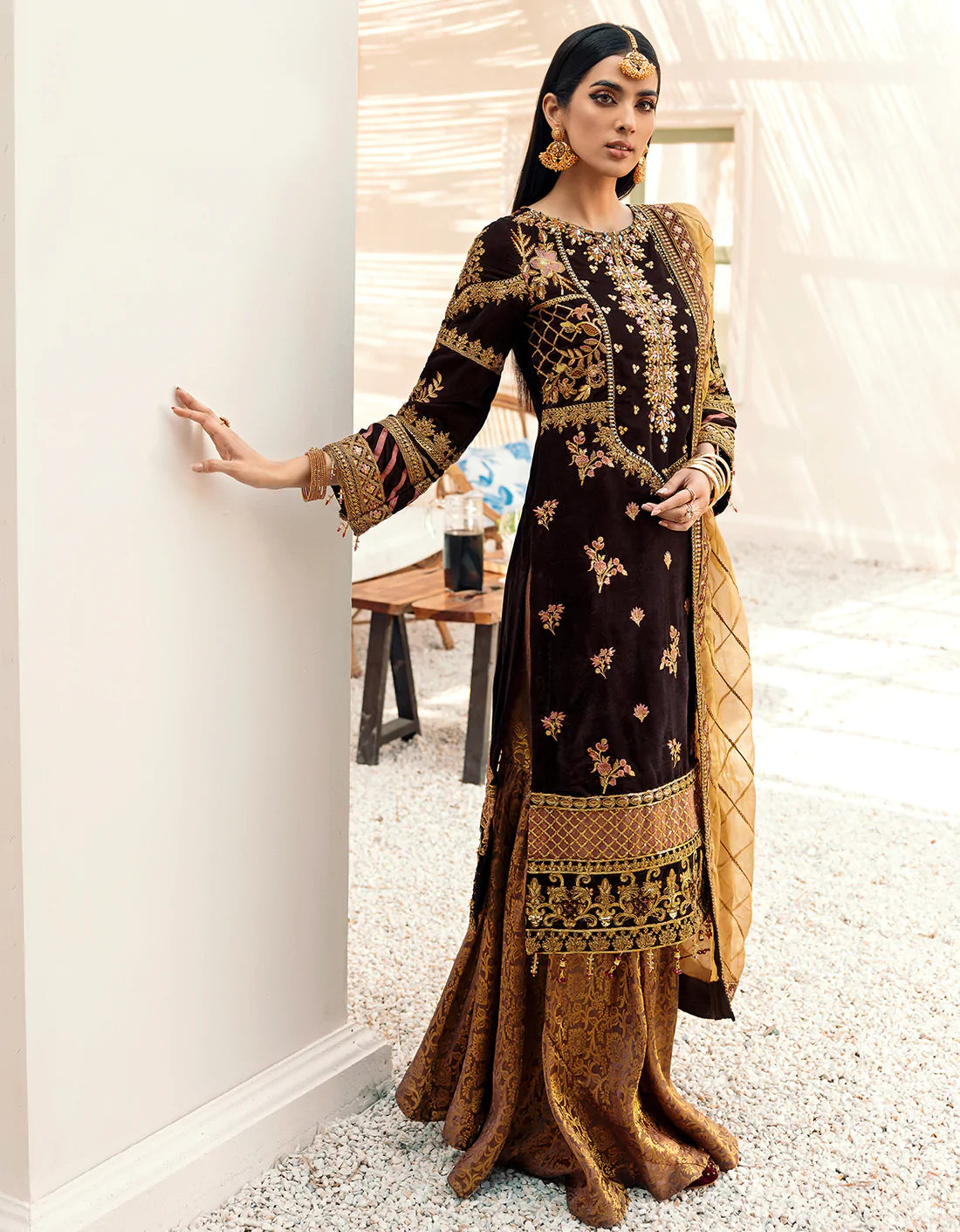 Emaan Adeel Makhmal Premium Velvet 100% Original