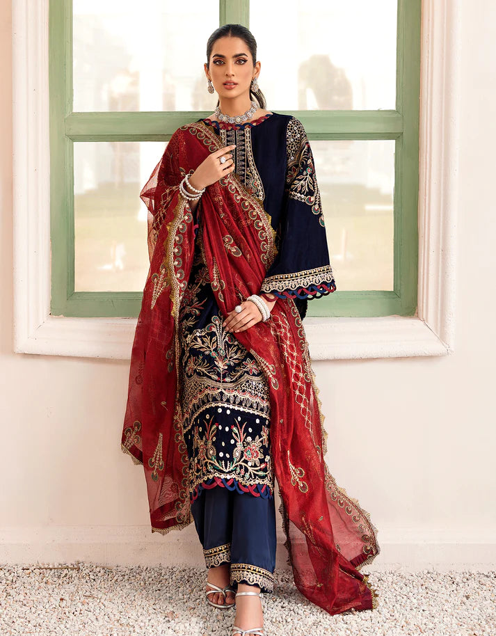 Emaan Adeel Makhmal Premium Velvet 100% Original